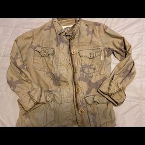 Hollister camo jacket